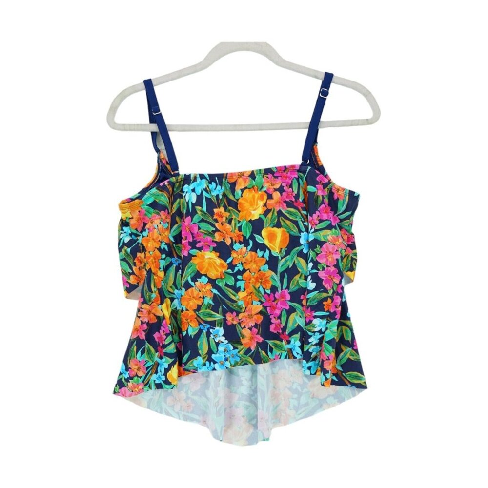 Maxine of Hollywood Womens One Piece Swimwear Size 12 Floral